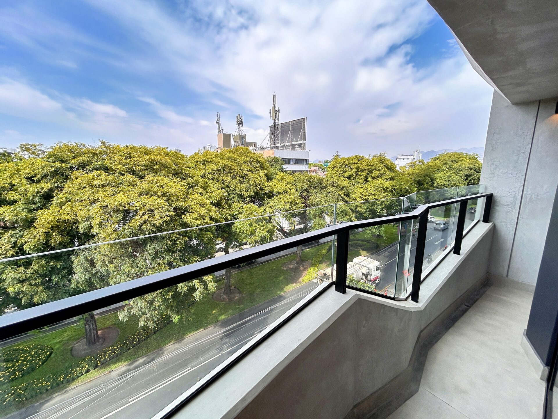Vista y exteriores