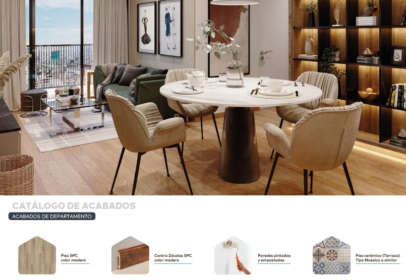 Sala y comedor